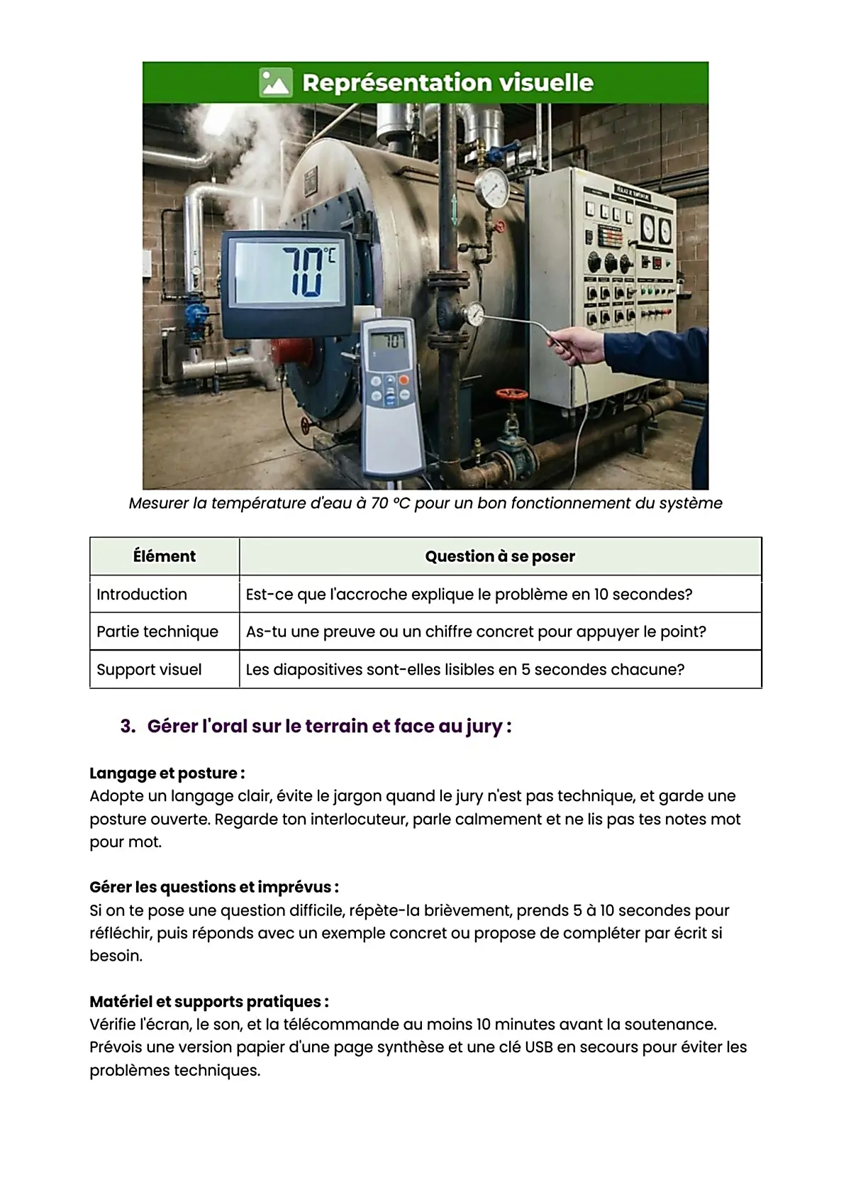 Example Fiche de Révision BP Génie Climatique