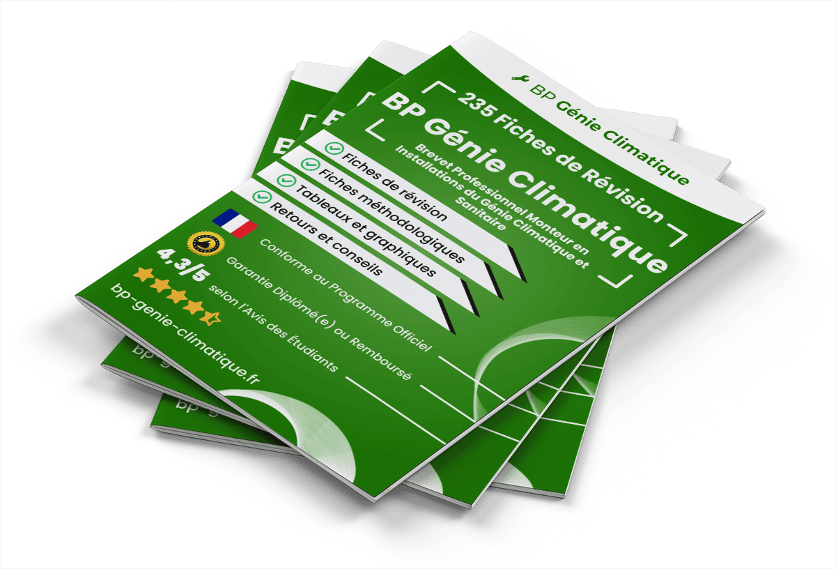 235 Fiches de Révision pour le BP Génie Climatique
